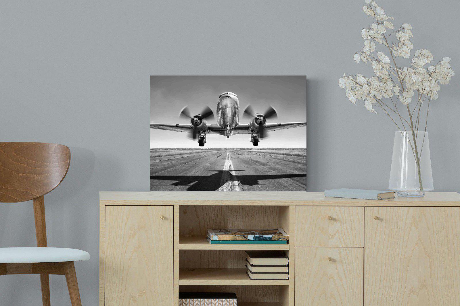 Takeoff-Wall_Art-60 x 45cm-Mounted Canvas-No Frame-Pixalot
