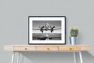 Takeoff-Wall_Art-80 x 60cm-Framed Print-Black-Pixalot