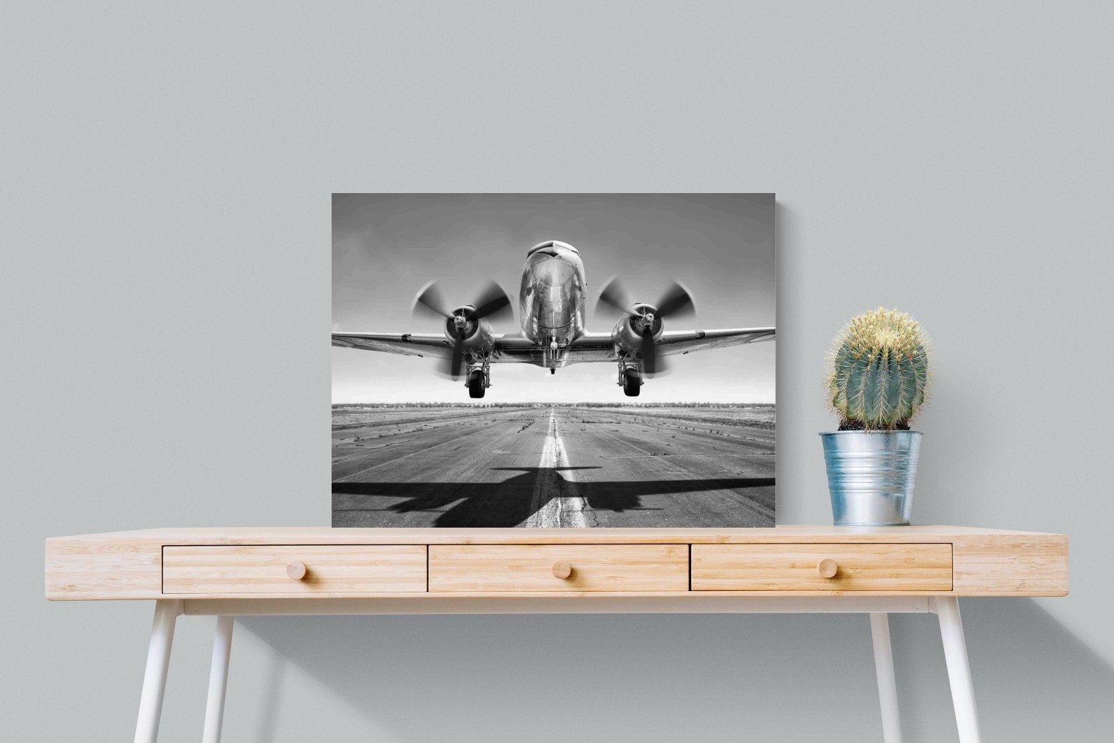 Takeoff-Wall_Art-80 x 60cm-Mounted Canvas-No Frame-Pixalot