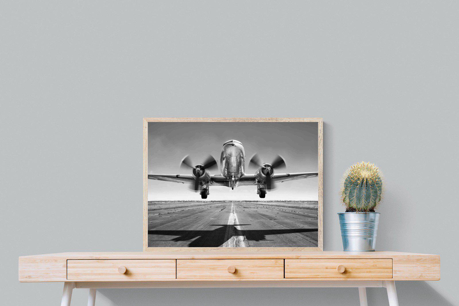 Takeoff-Wall_Art-80 x 60cm-Mounted Canvas-Wood-Pixalot