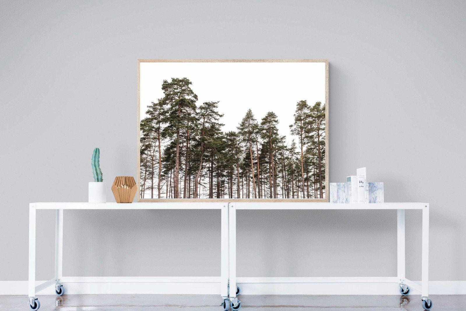 Tall Pines-Wall_Art-120 x 90cm-Mounted Canvas-Wood-Pixalot