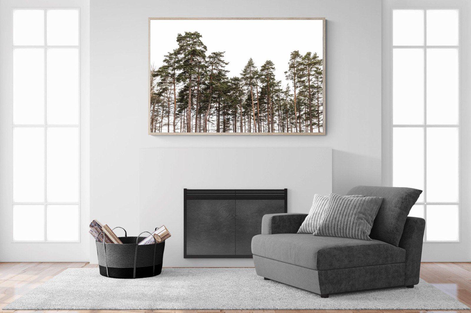 Tall Pines-Wall_Art-150 x 100cm-Mounted Canvas-Wood-Pixalot