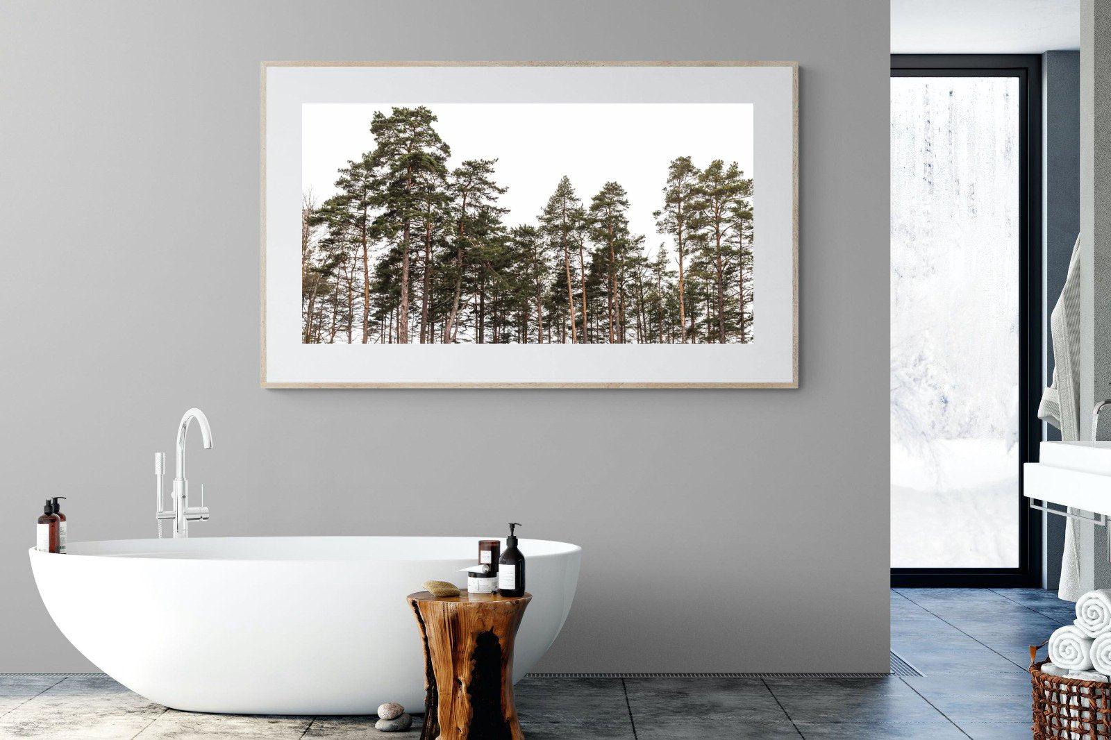 Tall Pines-Wall_Art-180 x 110cm-Framed Print-Wood-Pixalot