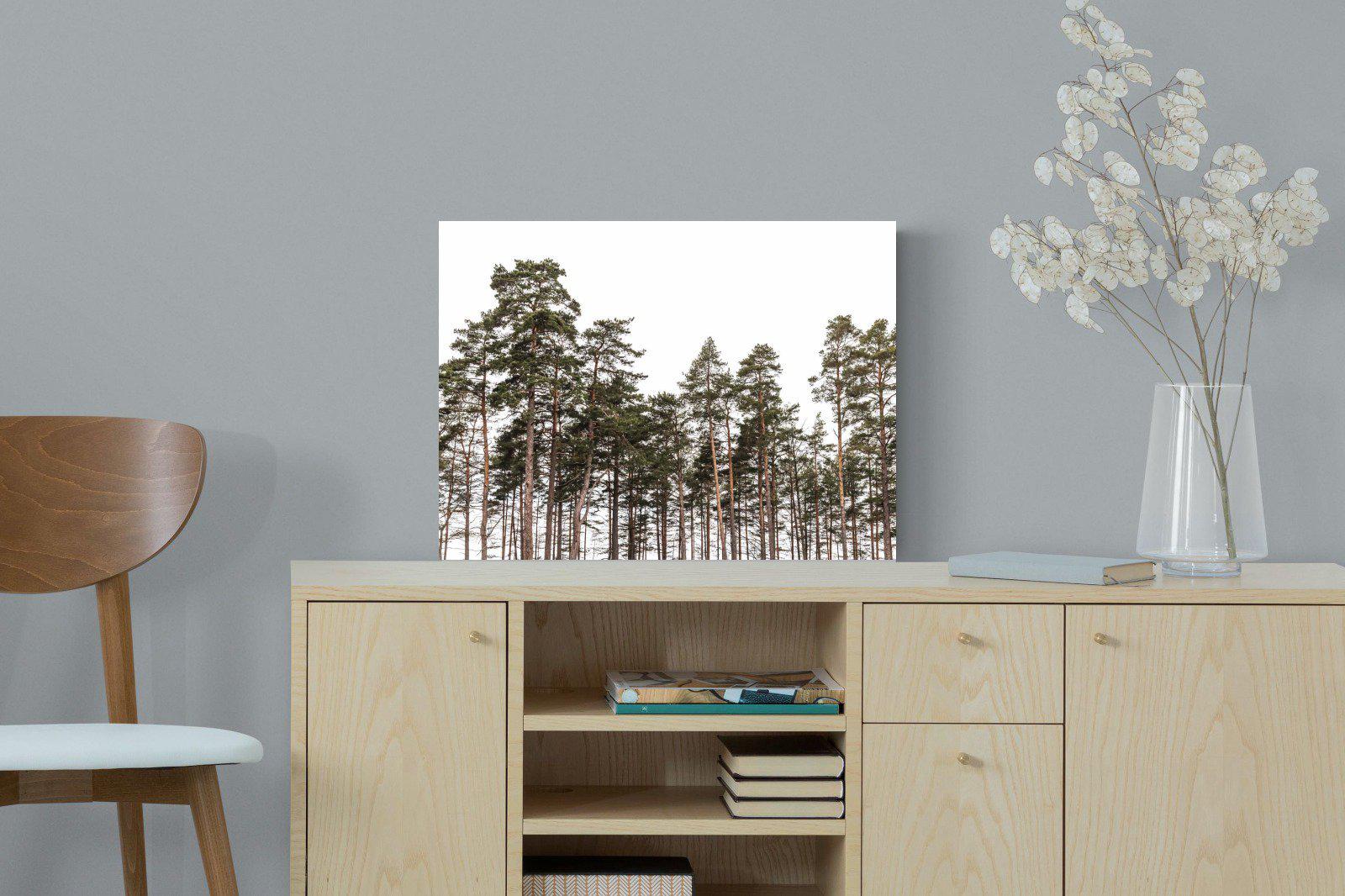 Tall Pines-Wall_Art-60 x 45cm-Mounted Canvas-No Frame-Pixalot