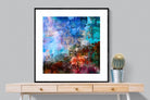 Texture-Wall_Art-100 x 100cm-Framed Print-Black-Pixalot