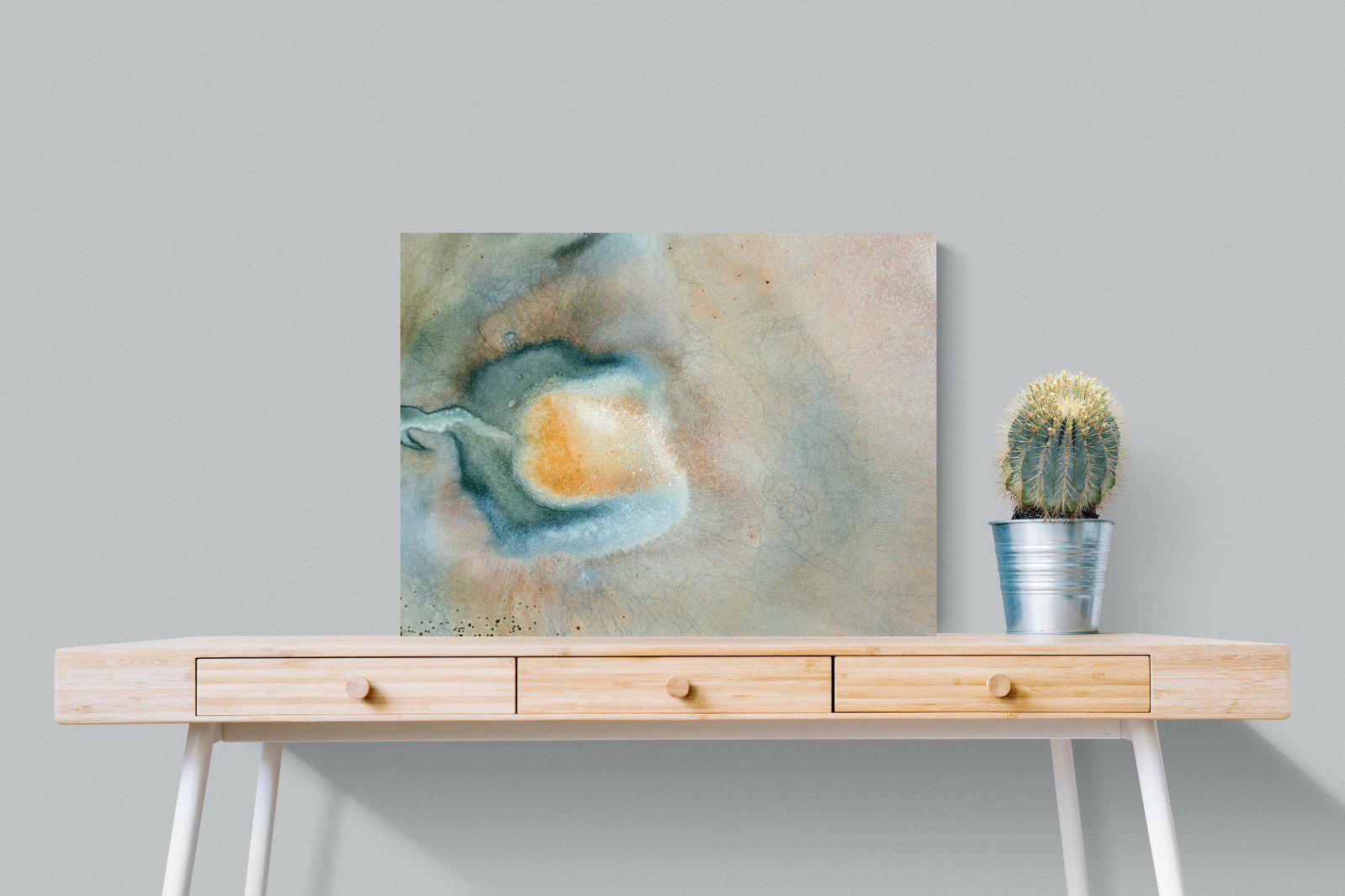 Textured Earth-Wall_Art-80 x 60cm-Mounted Canvas-No Frame-Pixalot