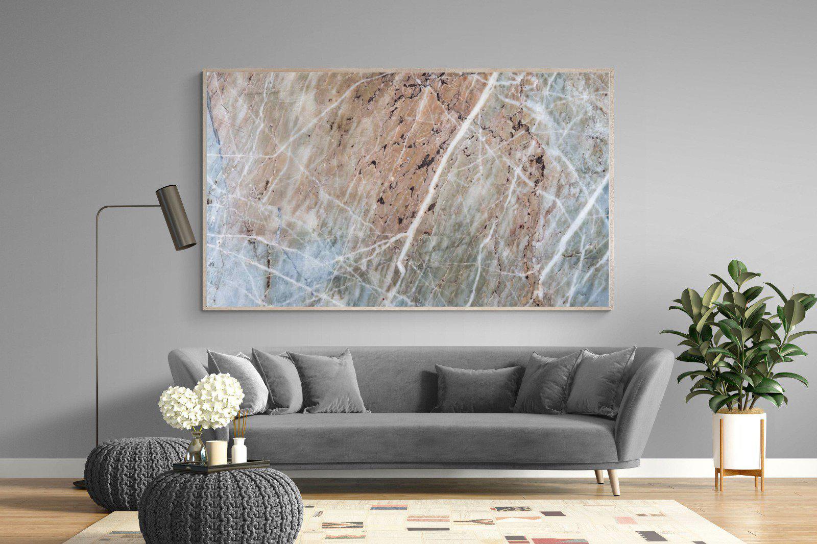 Textured Marble-Wall_Art-220 x 130cm-Mounted Canvas-Wood-Pixalot
