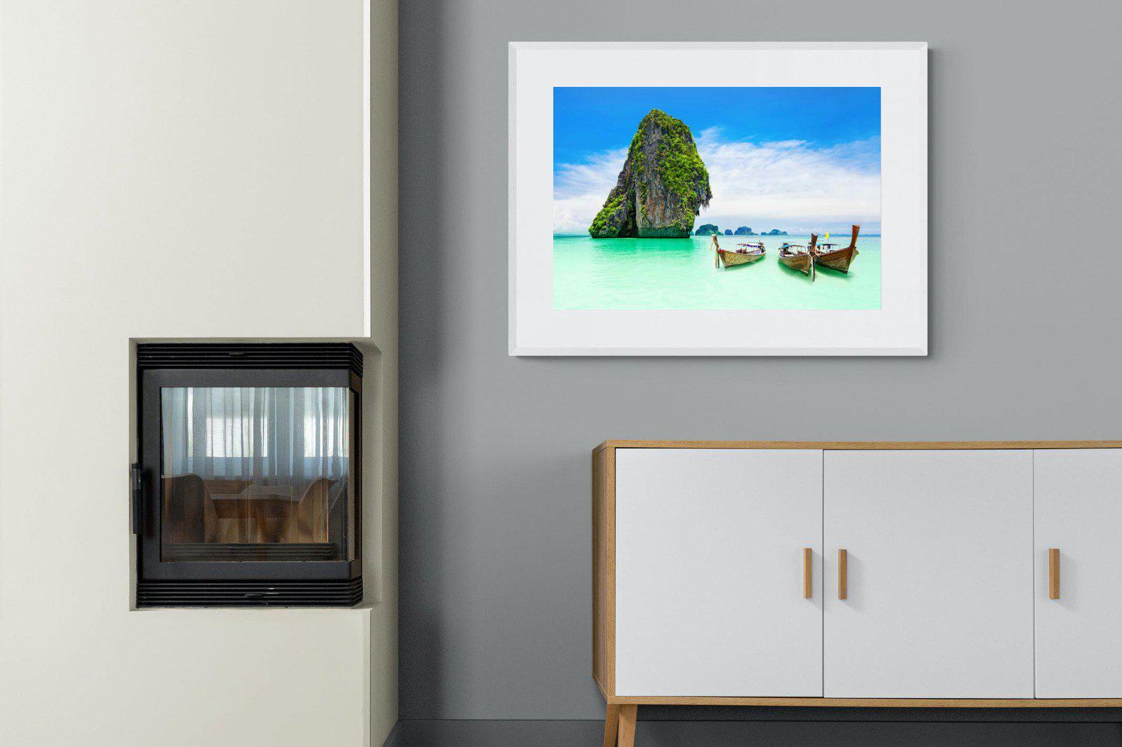 Thai Wonder-Wall_Art-100 x 75cm-Framed Print-White-Pixalot