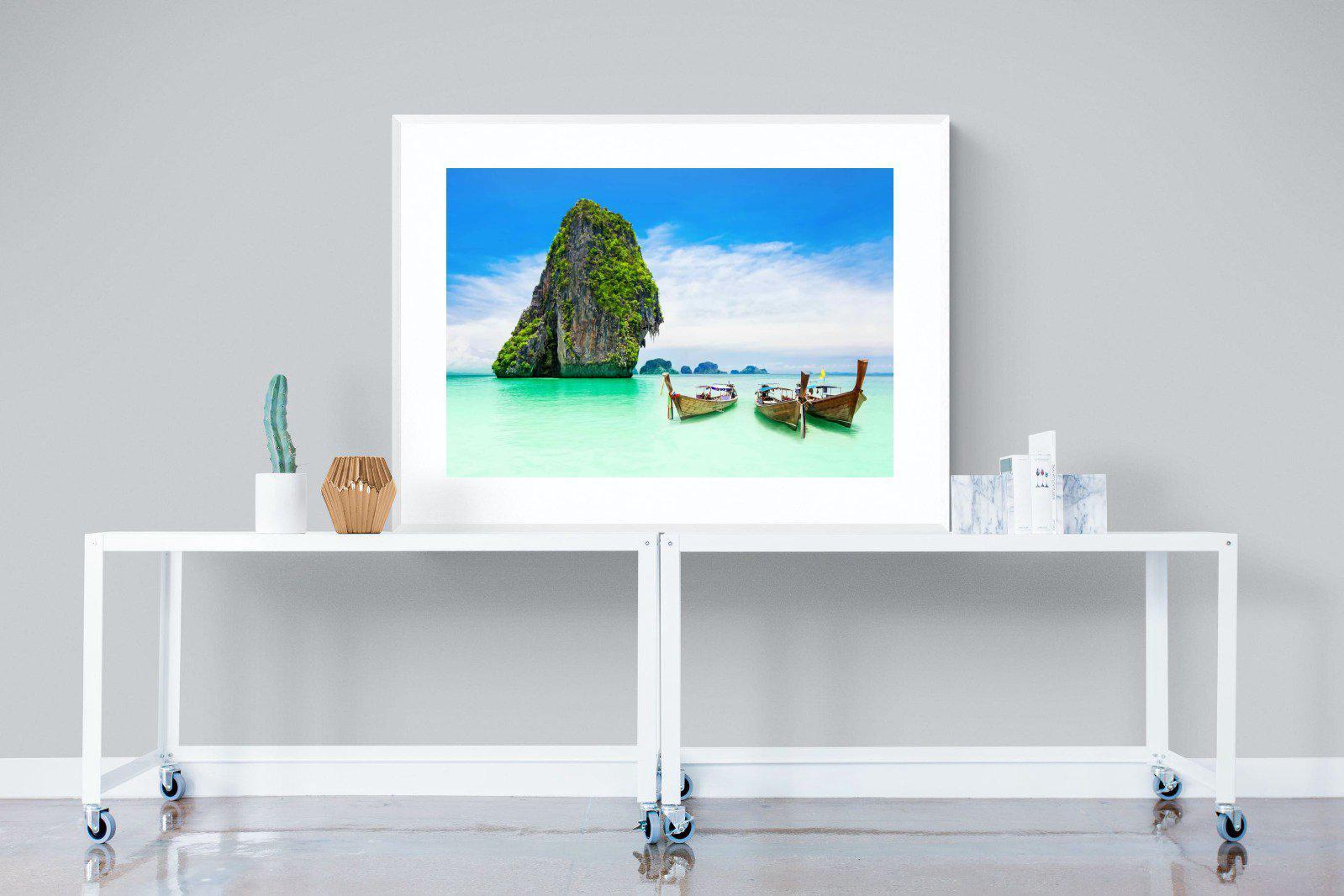 Thai Wonder-Wall_Art-120 x 90cm-Framed Print-White-Pixalot