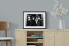 The Beetles-Wall_Art-60 x 45cm-Framed Print-Black-Pixalot