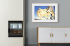 The Great Masturbator-Wall_Art-100 x 75cm-Framed Print-Wood-Pixalot