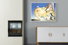 The Great Masturbator-Wall_Art-100 x 75cm-Mounted Canvas-White-Pixalot