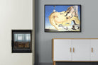The Great Masturbator-Wall_Art-100 x 75cm-Mounted Canvas-Black-Pixalot
