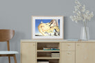 The Great Masturbator-Wall_Art-60 x 45cm-Framed Print-Wood-Pixalot