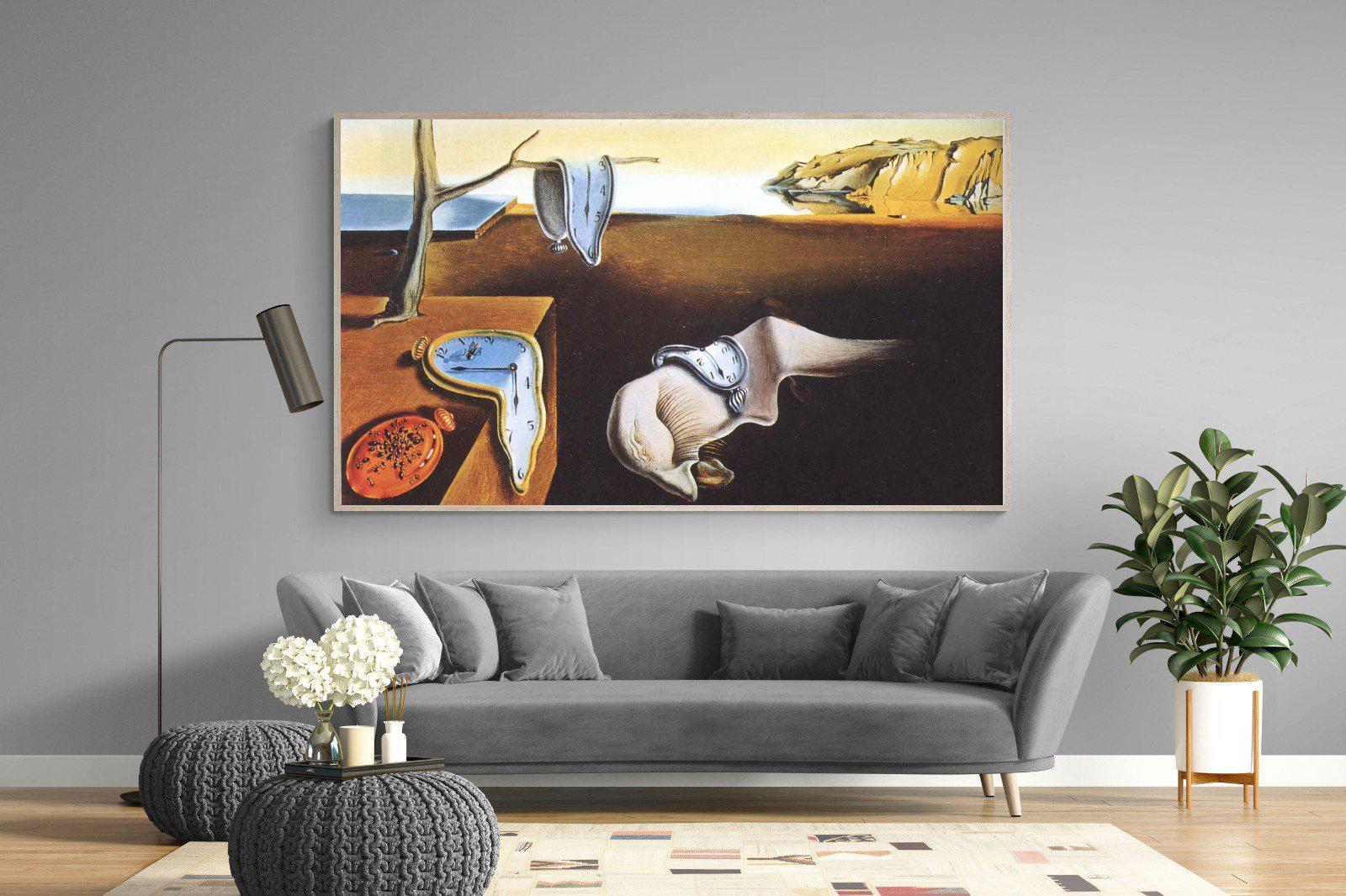 The Persistence of Memory-Wall_Art-220 x 130cm-Mounted Canvas-Wood-Pixalot