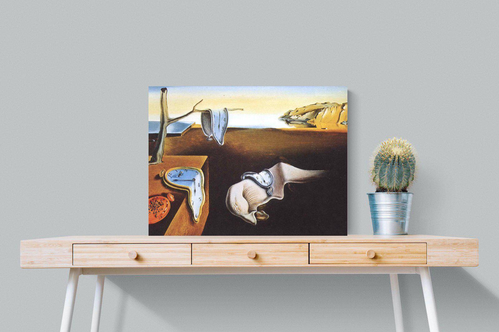 The Persistence of Memory-Wall_Art-80 x 60cm-Mounted Canvas-No Frame-Pixalot