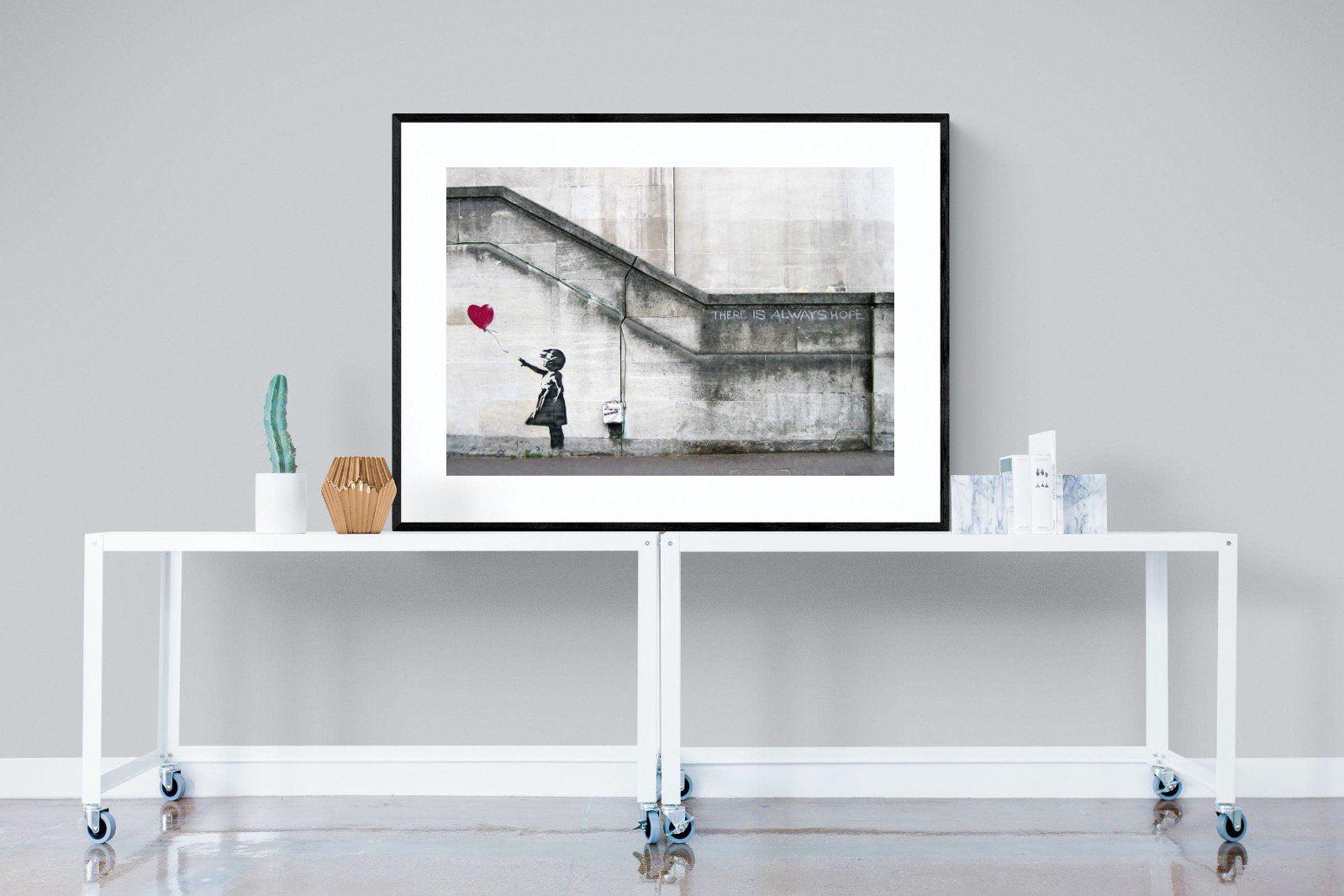 There is Always Hope-Wall_Art-120 x 90cm-Framed Print-Black-Pixalot