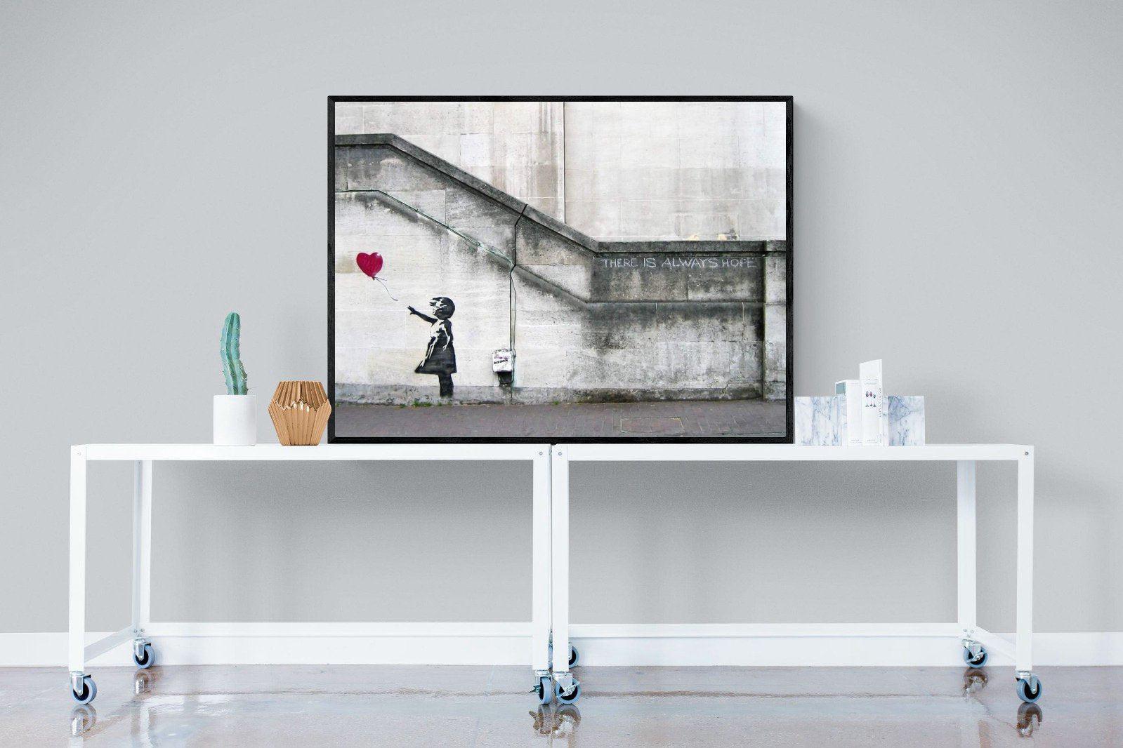 There is Always Hope-Wall_Art-120 x 90cm-Mounted Canvas-Black-Pixalot