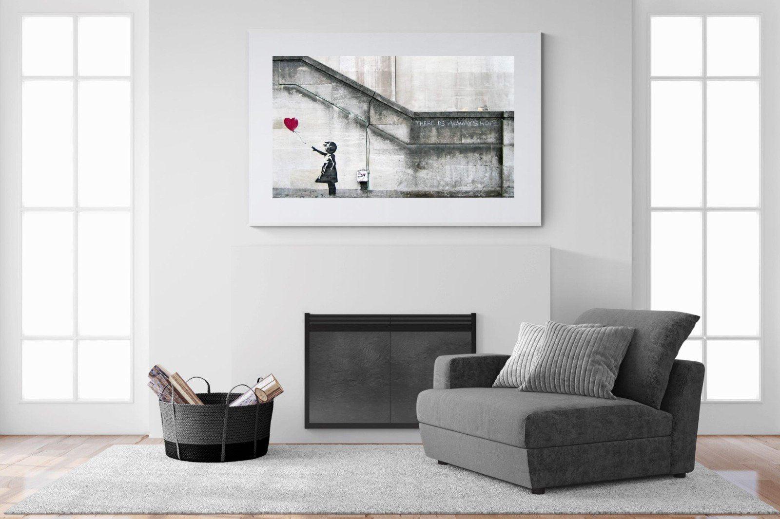 There is Always Hope-Wall_Art-150 x 100cm-Framed Print-White-Pixalot
