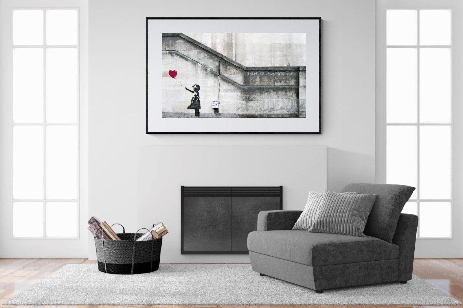 There is Always Hope-Wall_Art-150 x 100cm-Framed Print-Black-Pixalot