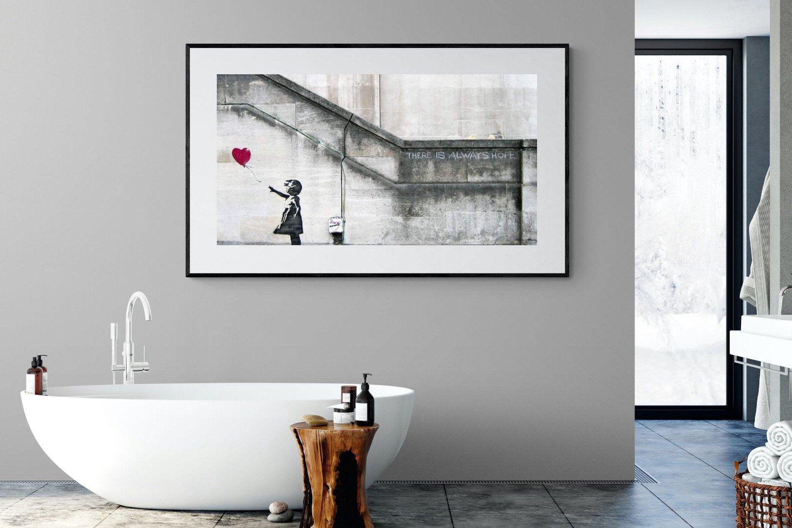 There is Always Hope-Wall_Art-180 x 110cm-Framed Print-Black-Pixalot