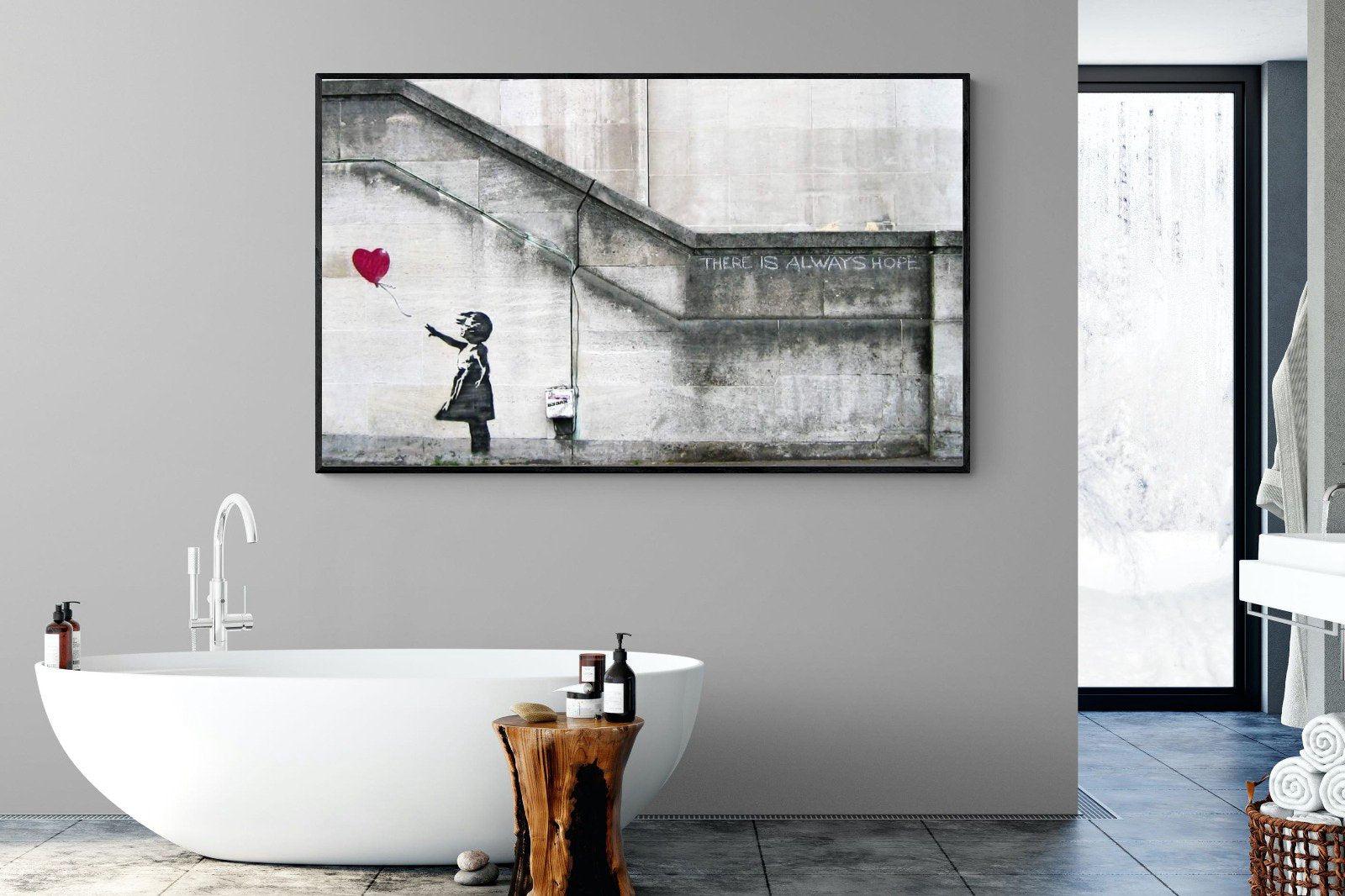 There is Always Hope-Wall_Art-180 x 110cm-Mounted Canvas-Black-Pixalot