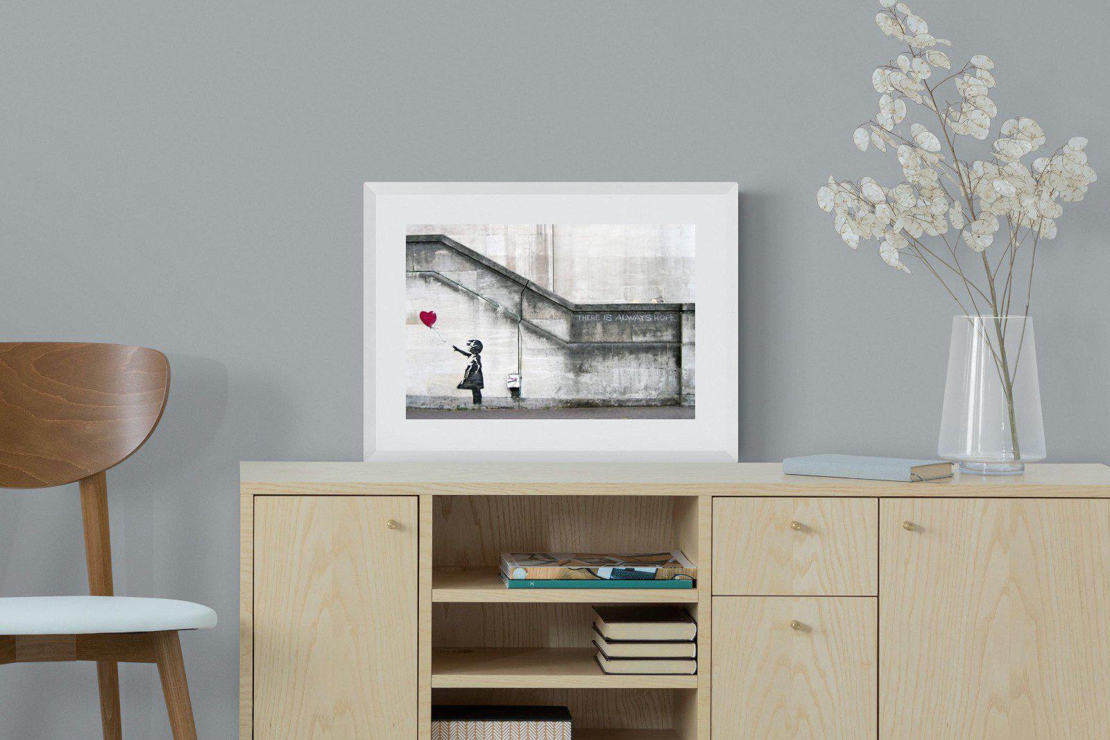 There is Always Hope-Wall_Art-60 x 45cm-Framed Print-White-Pixalot