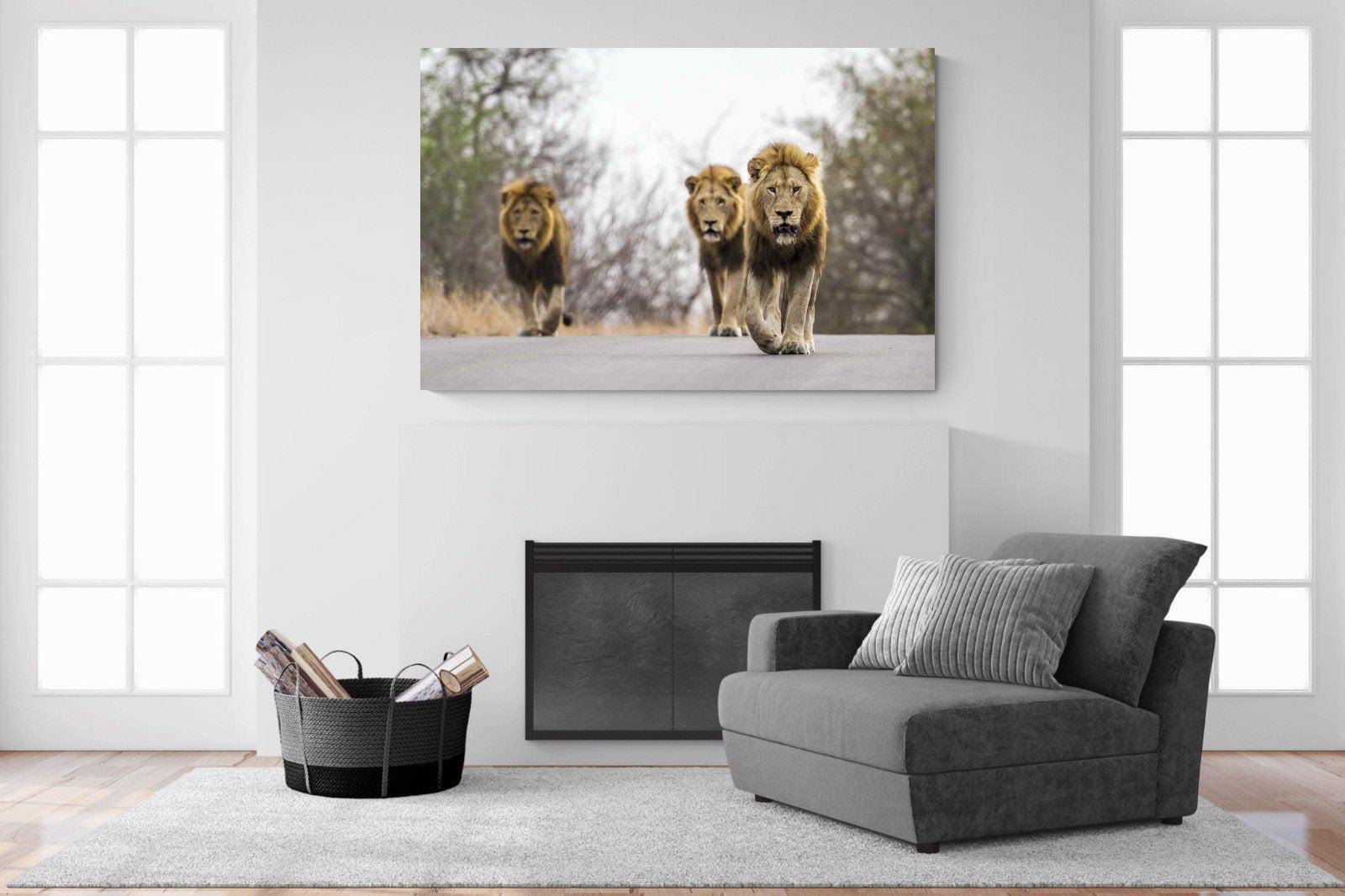 Three Brothers-Wall_Art-150 x 100cm-Mounted Canvas-No Frame-Pixalot