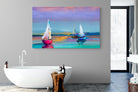 Three Sails-Wall_Art-180 x 110cm-Mounted Canvas-No Frame-Pixalot