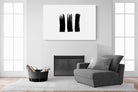 Three Stroke-Wall_Art-150 x 100cm-Mounted Canvas-No Frame-Pixalot