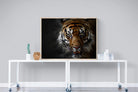 Tiger-Wall_Art-120 x 90cm-Mounted Canvas-Wood-Pixalot