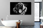Tiger Roar-Wall_Art-180 x 110cm-Mounted Canvas-No Frame-Pixalot