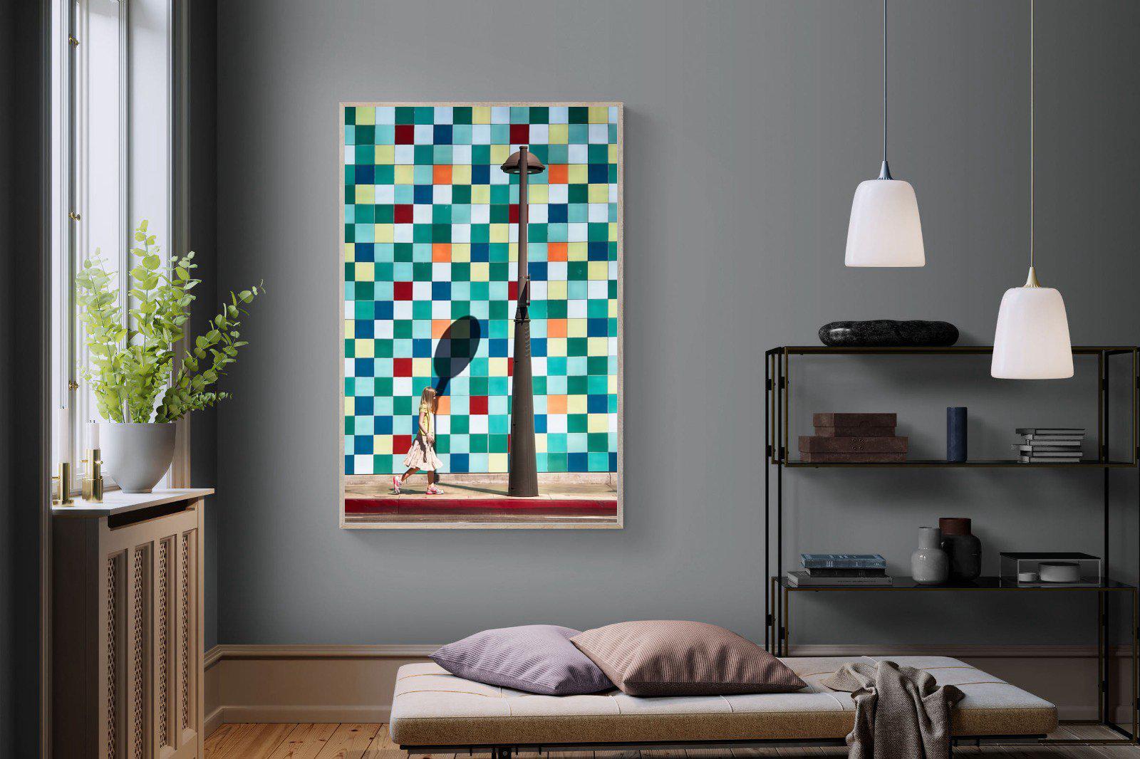 Tiles-Wall_Art-120 x 180cm-Mounted Canvas-Wood-Pixalot