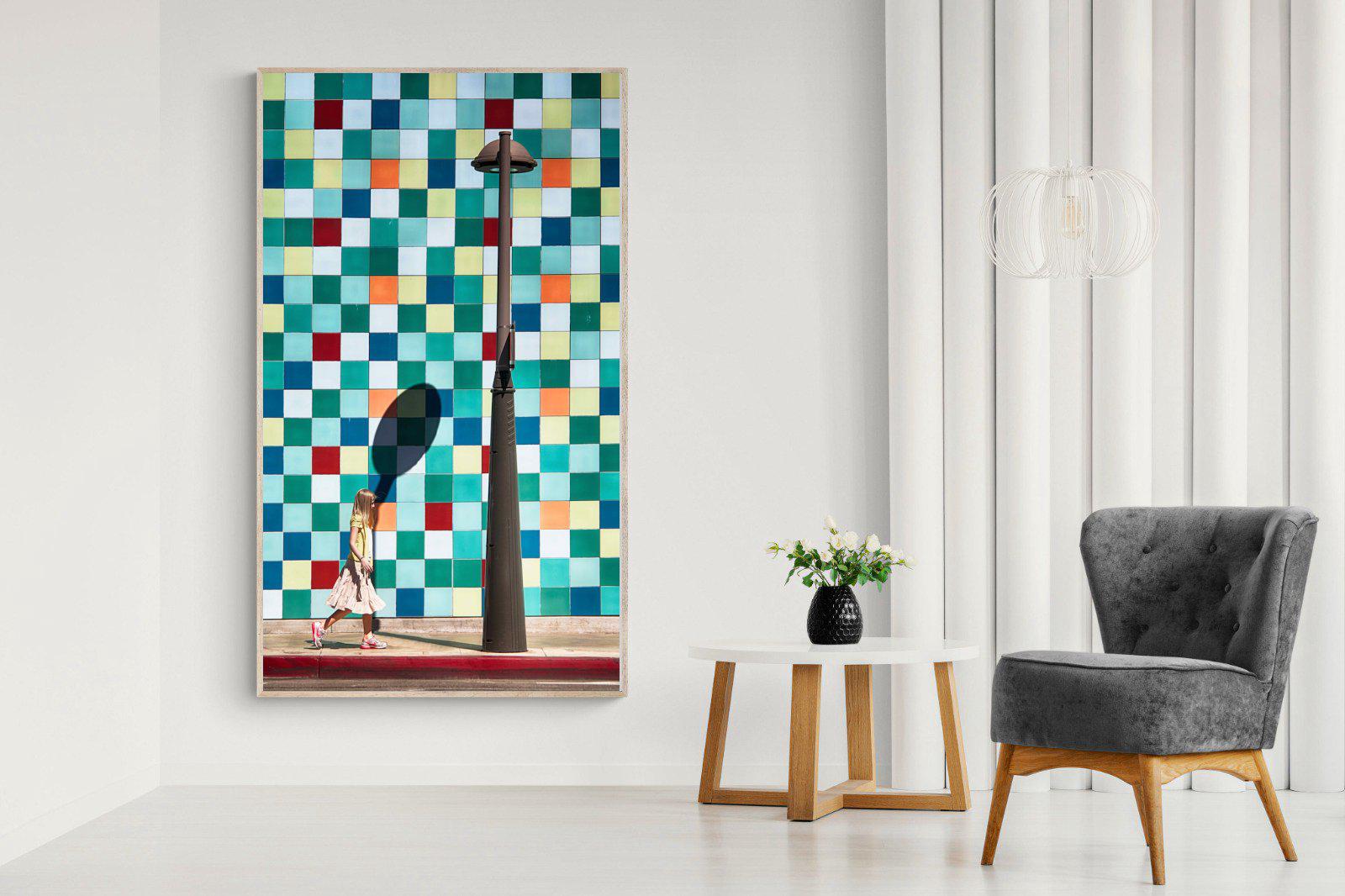 Tiles-Wall_Art-130 x 220cm-Mounted Canvas-Wood-Pixalot