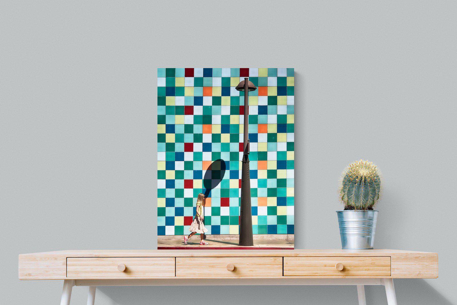 Tiles-Wall_Art-60 x 80cm-Mounted Canvas-No Frame-Pixalot
