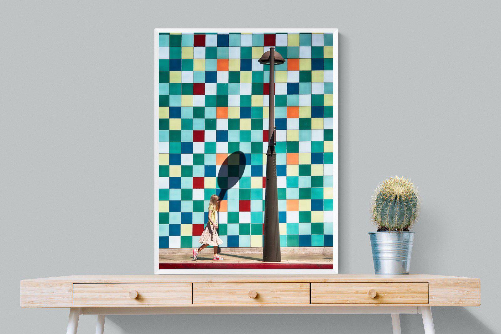 Tiles-Wall_Art-75 x 100cm-Mounted Canvas-White-Pixalot