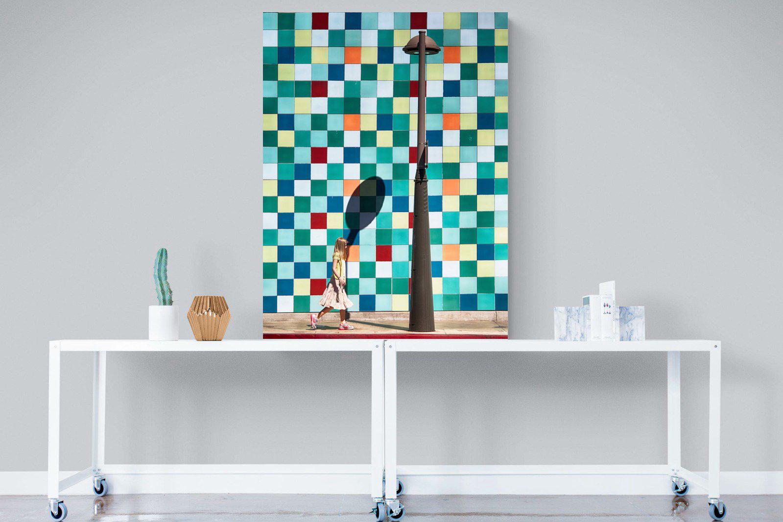 Tiles-Wall_Art-90 x 120cm-Mounted Canvas-No Frame-Pixalot