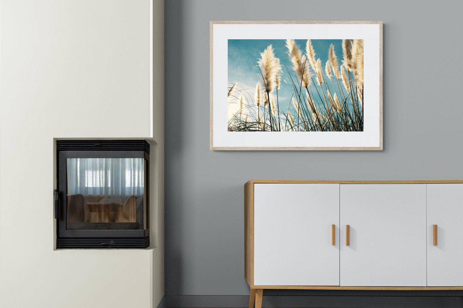 Toitoi-Wall_Art-100 x 75cm-Framed Print-Wood-Pixalot
