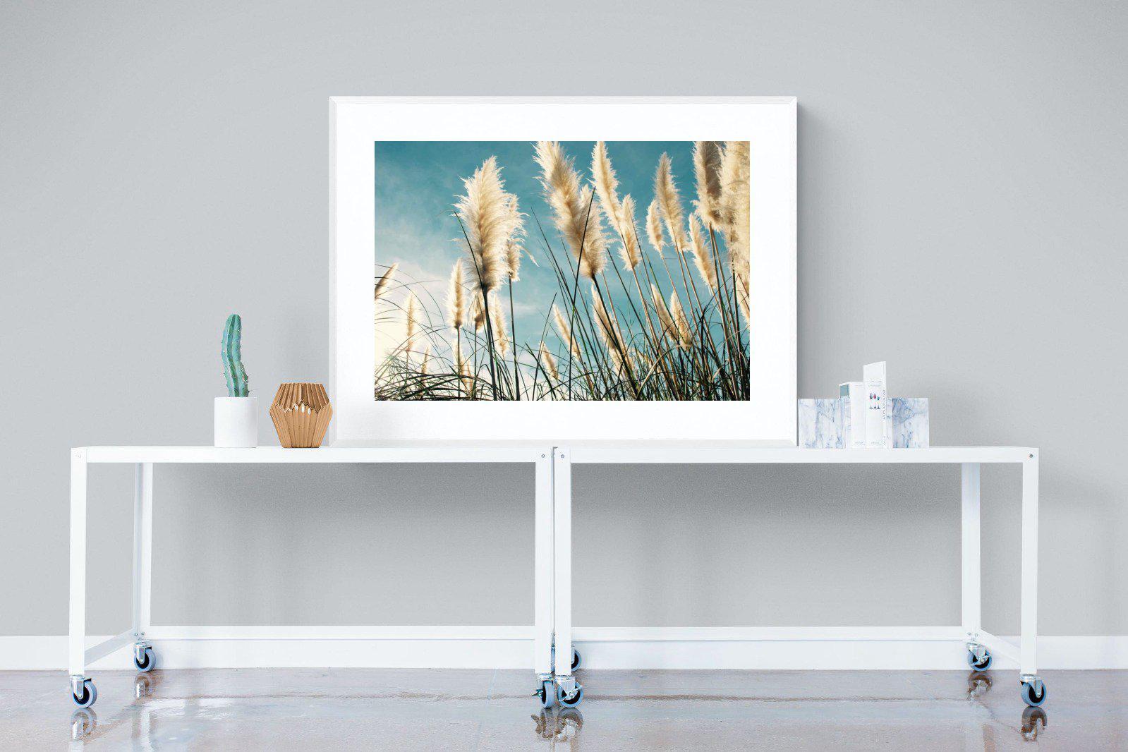 Toitoi-Wall_Art-120 x 90cm-Framed Print-White-Pixalot