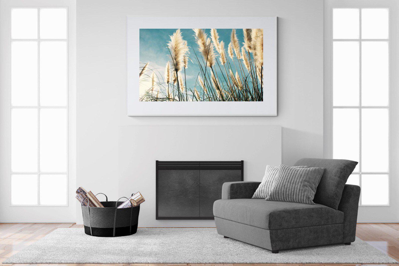 Toitoi-Wall_Art-150 x 100cm-Framed Print-White-Pixalot