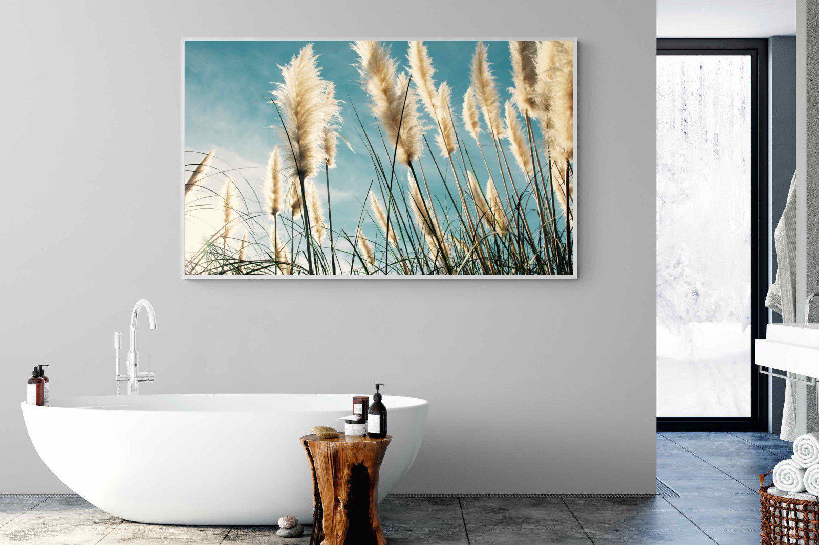 Toitoi-Wall_Art-180 x 110cm-Mounted Canvas-White-Pixalot