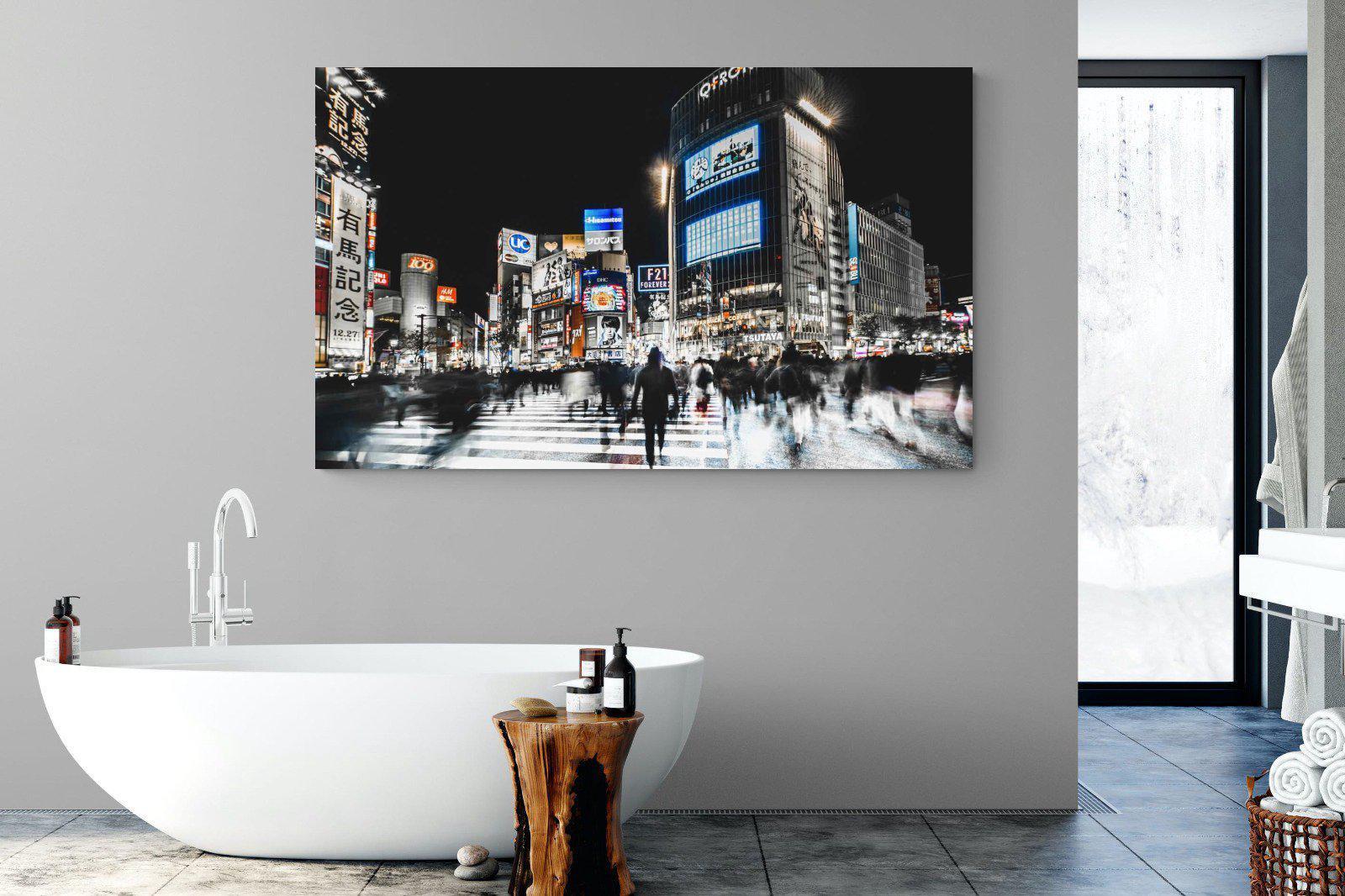 Tokyo Never Sleeps-Wall_Art-180 x 110cm-Mounted Canvas-No Frame-Pixalot