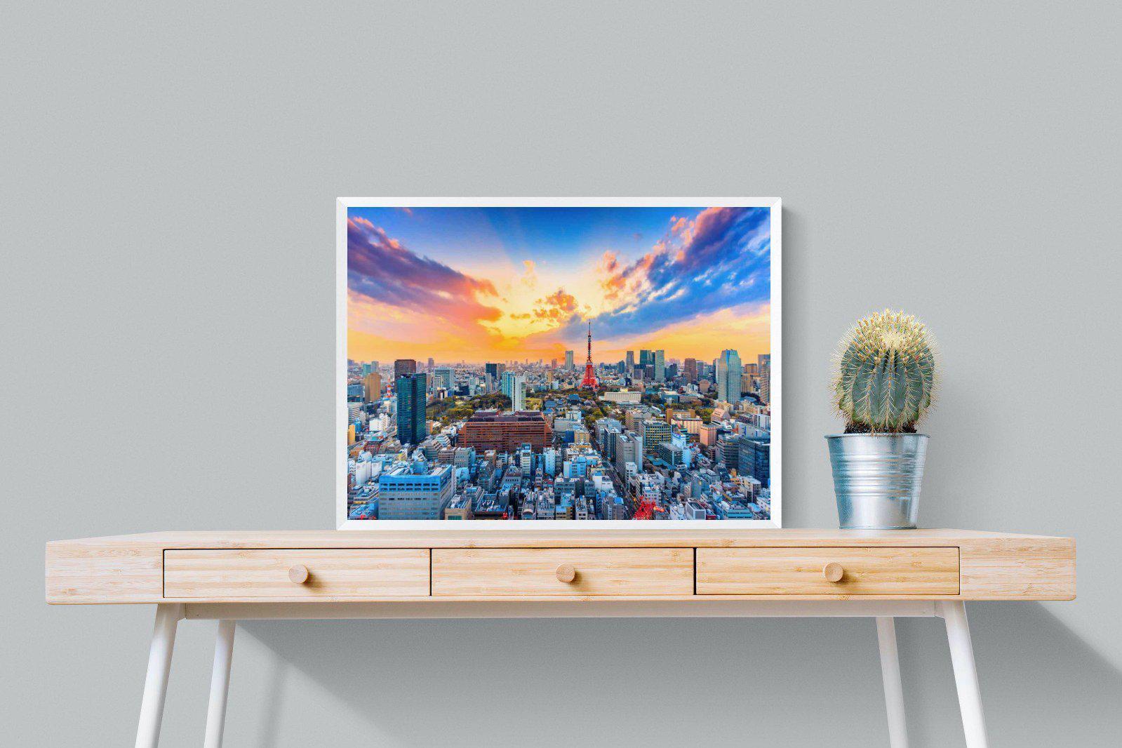 Tokyo-Wall_Art-80 x 60cm-Mounted Canvas-White-Pixalot
