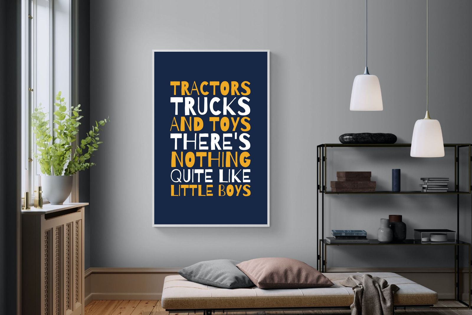 Tractors & Trucks-Wall_Art-Pixalot