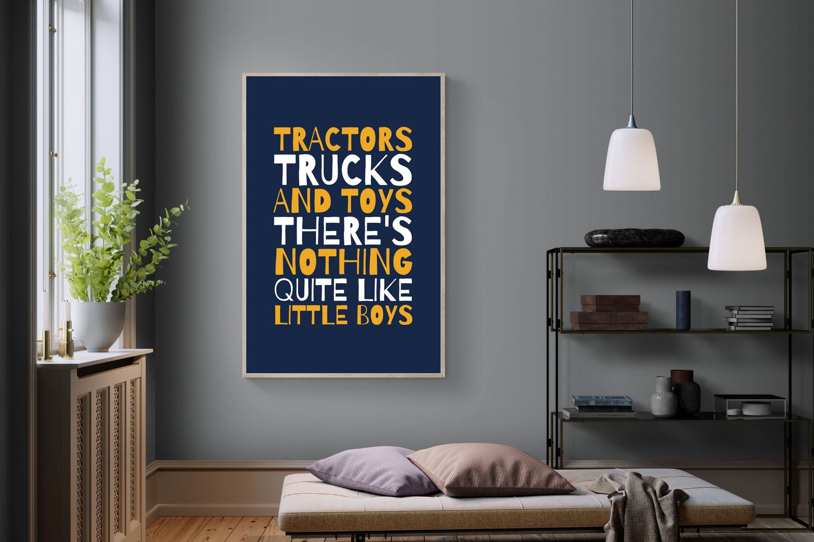 Tractors & Trucks-Wall_Art-Pixalot