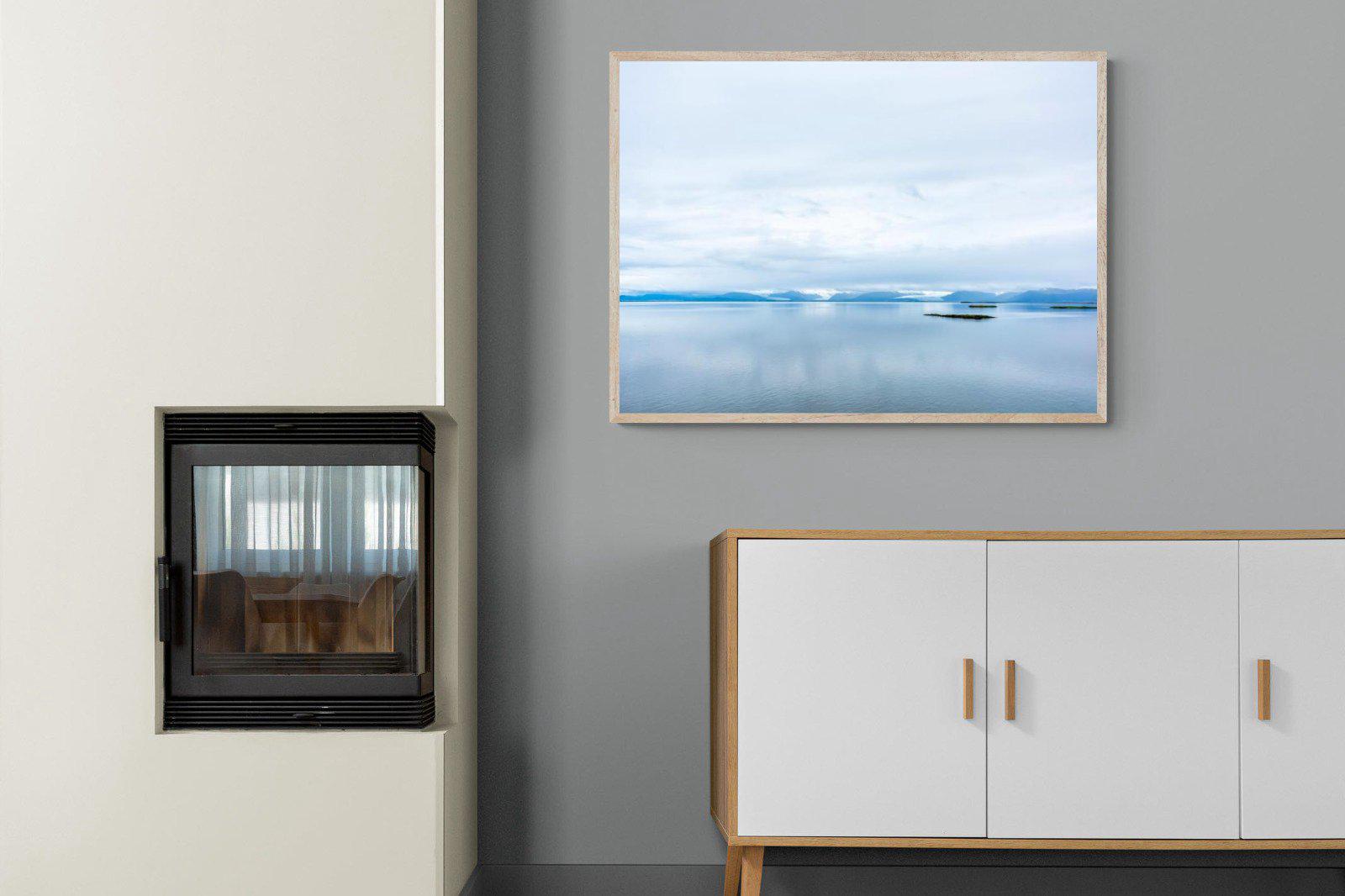 Tranquil Arctic-Wall_Art-100 x 75cm-Mounted Canvas-Wood-Pixalot