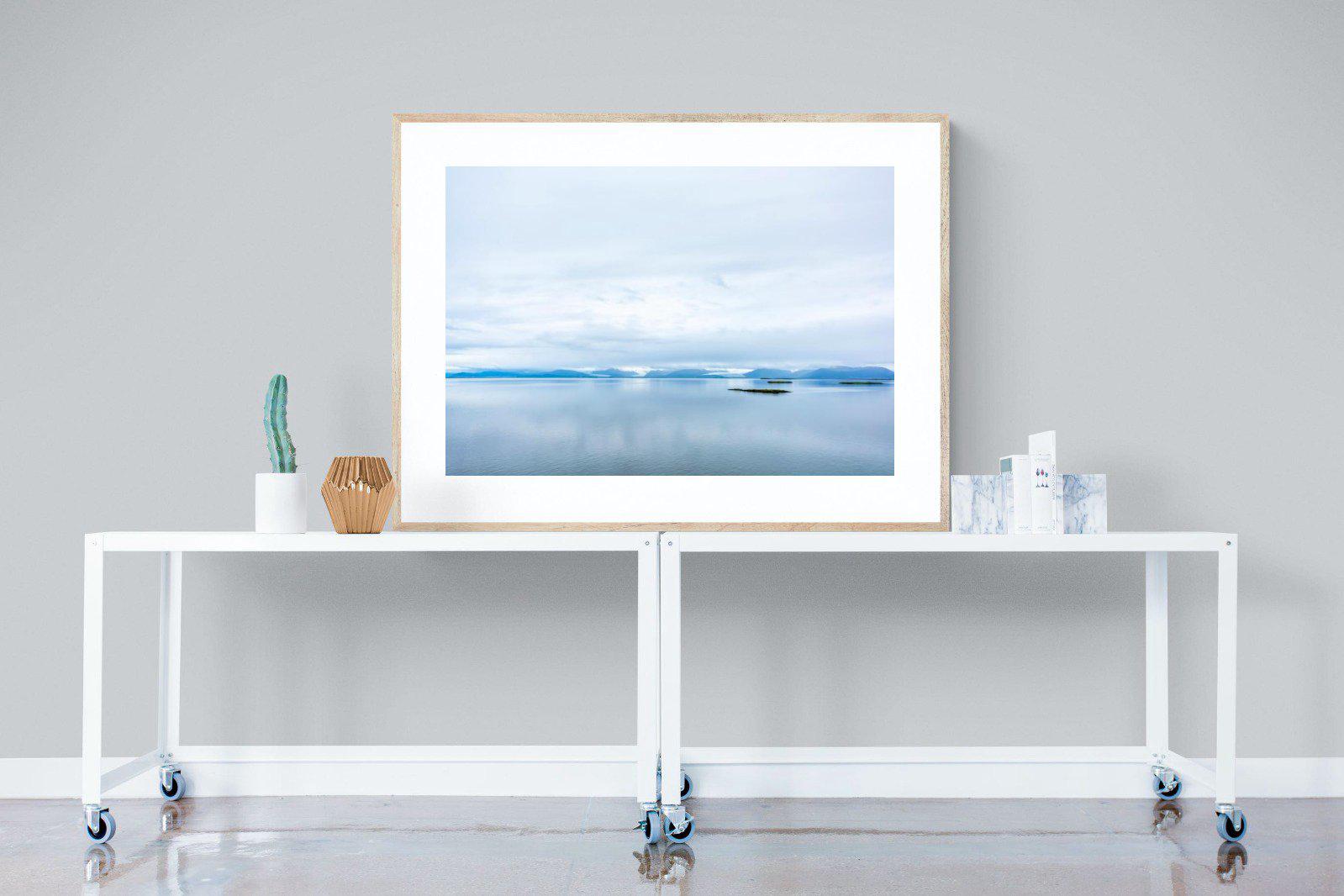 Tranquil Arctic-Wall_Art-120 x 90cm-Framed Print-Wood-Pixalot