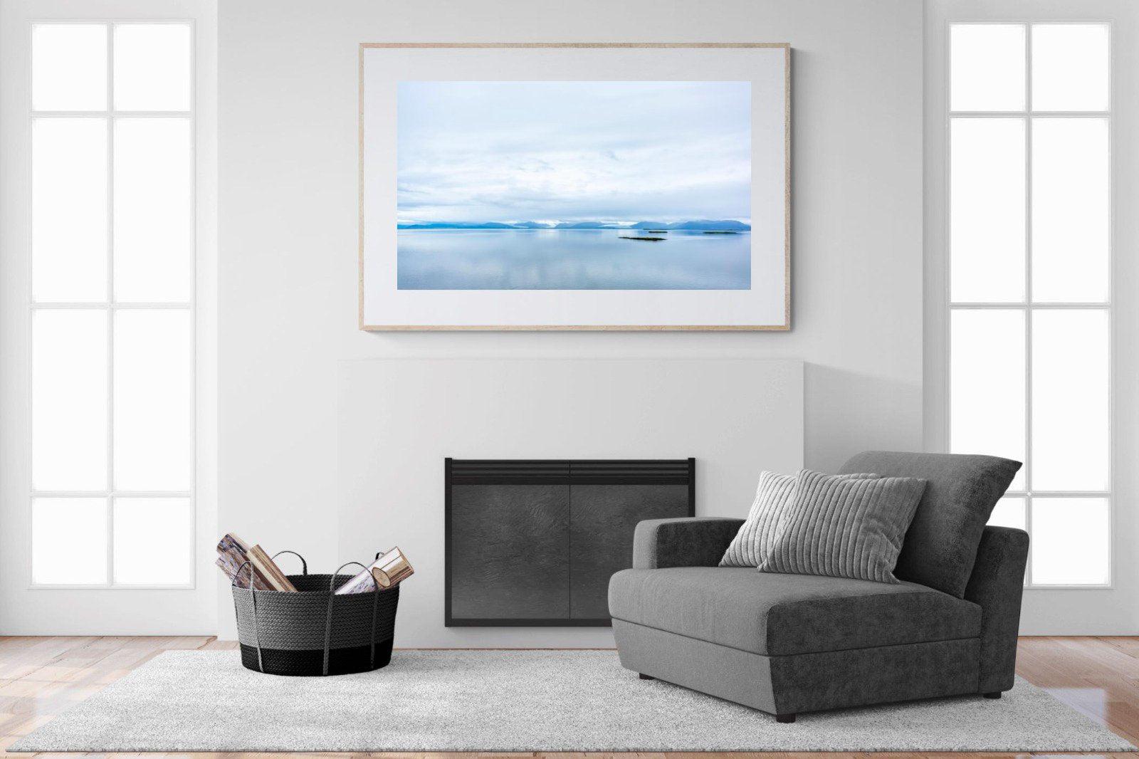 Tranquil Arctic-Wall_Art-150 x 100cm-Framed Print-Wood-Pixalot