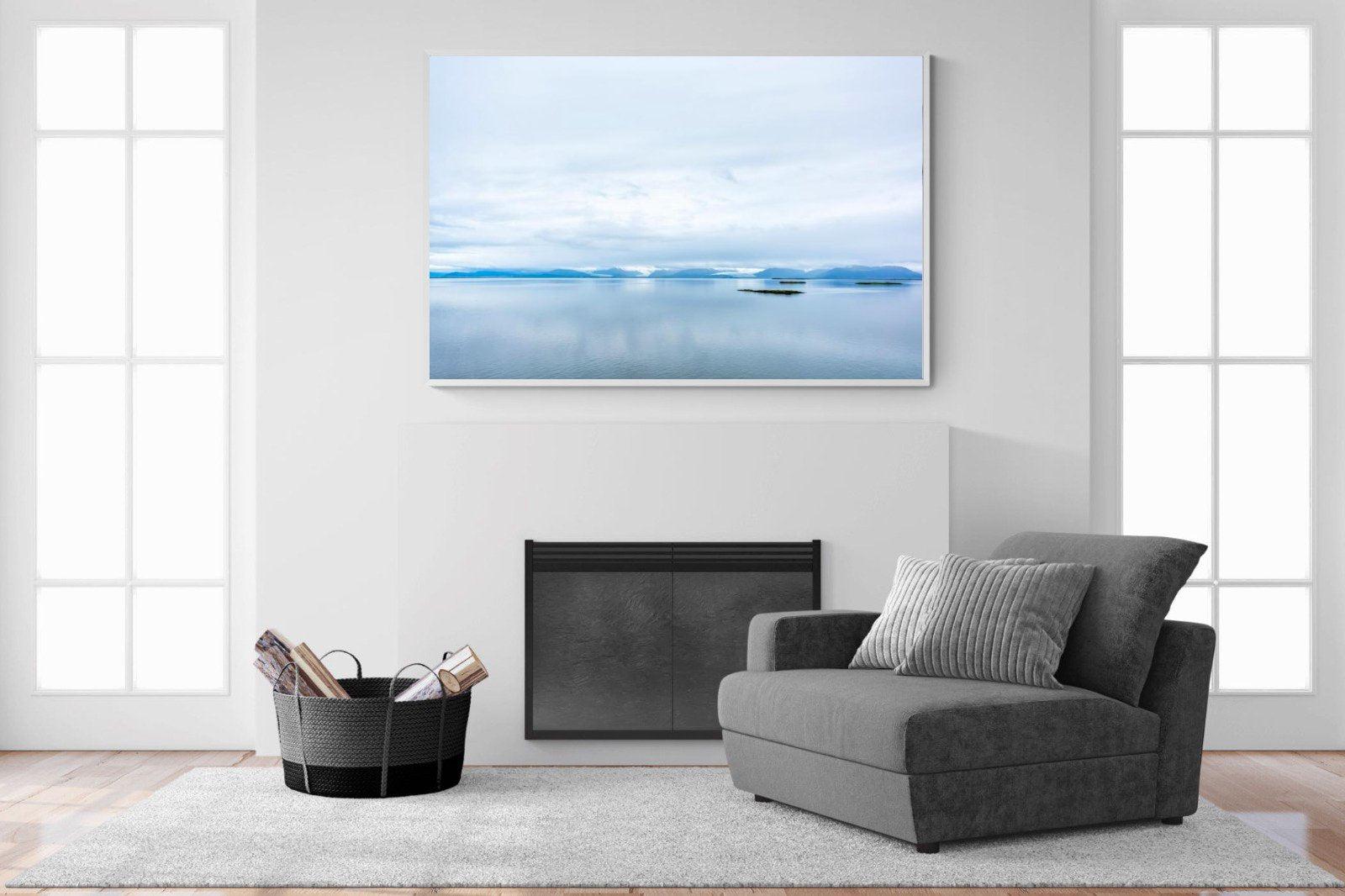 Tranquil Arctic-Wall_Art-150 x 100cm-Mounted Canvas-White-Pixalot
