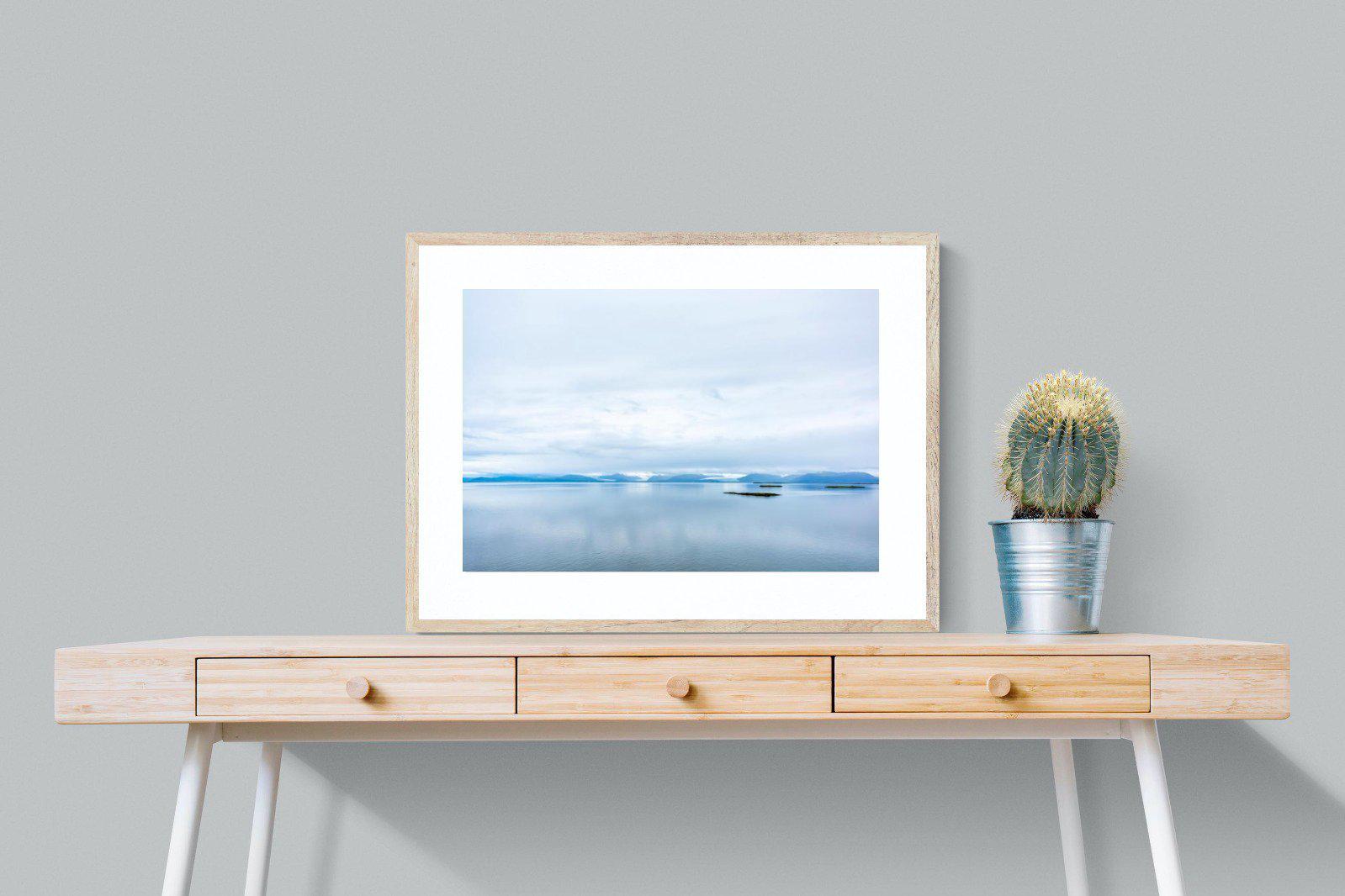 Tranquil Arctic-Wall_Art-80 x 60cm-Framed Print-Wood-Pixalot